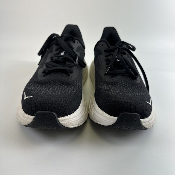 Hoka One One Arahi 7 Sneakers Black White Lace Up Comfort Active Low Womens 10 B - Picture 3 of 13